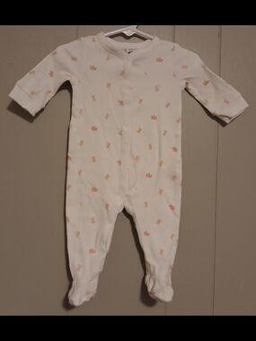 Janie And Jack Girls 3-6 Months Elephant Pajama